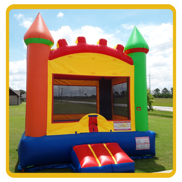 Rainbow Bounce House